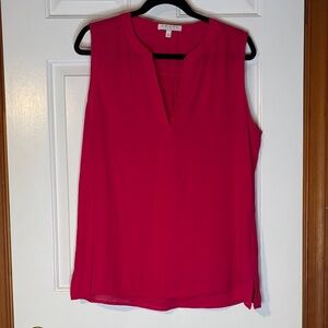Chaus Women's Bright Pink Sleeveless Blouse